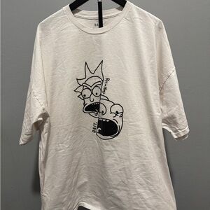 BAIT x Rick and Morty Graphic T-Shirt in White